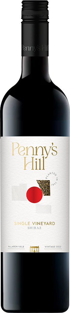 Penny's Hill Single Vineyard Shiraz 2022 McLaren Vale
